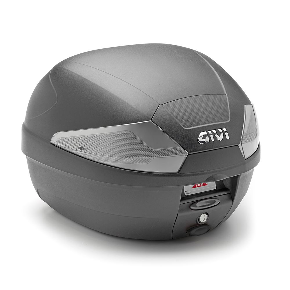 Bauletto GIVI B29NT2 Tech Monolock Nero Catadiottri Argento 29 Litri