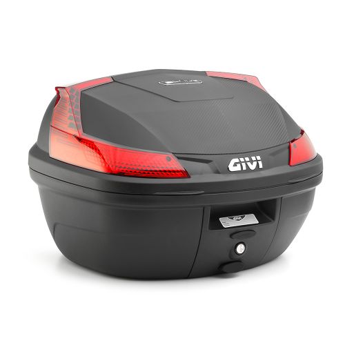 Bauletto GIVI B37N Blade Monolock Nero Catadiottri Rossi 37 Litri