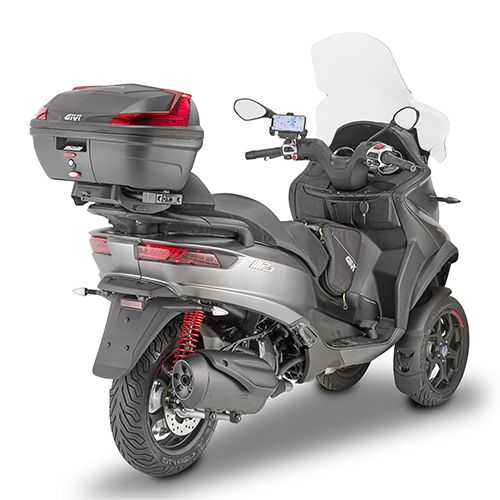 Bauletto GIVI B47NML Blade Monolock Nero Goffrato con Piastra 47L