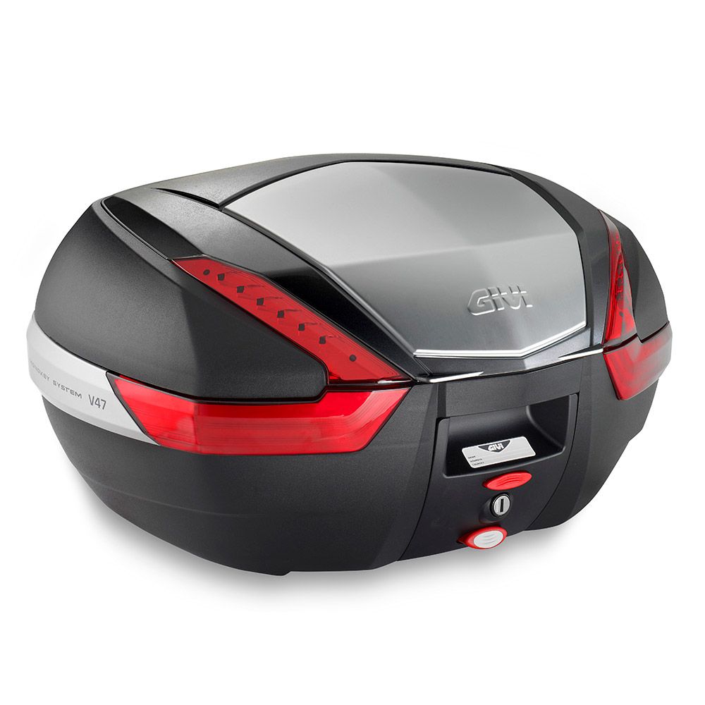 Bauletto GIVI V47N Monokey Nero Cover Alluminio 47 Litri