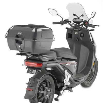 Bauletto GIVI B45+ Monolock Nero con Schienalino e Rete 45 Litri
