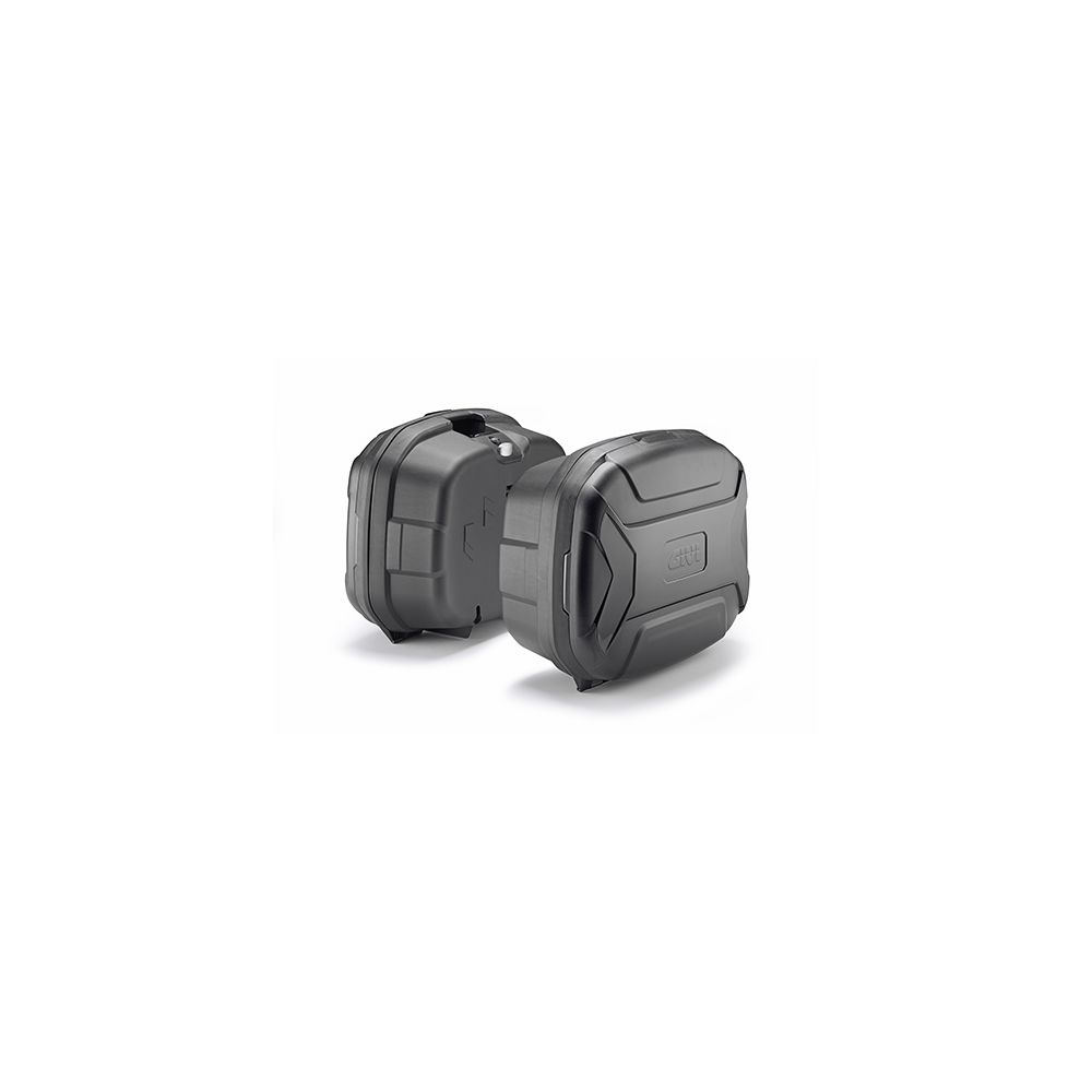 Coppia Valigie Laterali GIVI TRK35BBPACK2 Trekker Lite Monokey Nere 35+35 Litri
