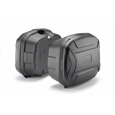 Coppia Valigie Laterali GIVI TRK35BBPACK2 Trekker Lite Monokey Nere 35+35 Litri
