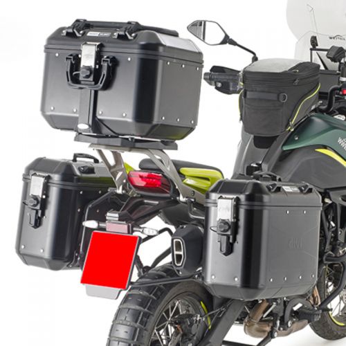Coppia Valigie Laterali GIVI DLMK36B Trekker Dolomiti 36 Litri Nero
