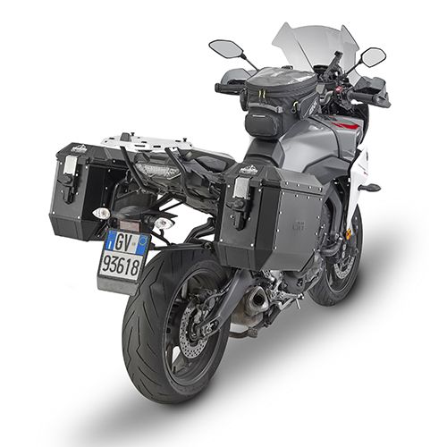 Coppia Valigie Laterali GIVI ALA36BPACK2 Trekker Alaska 36 Litri Nero