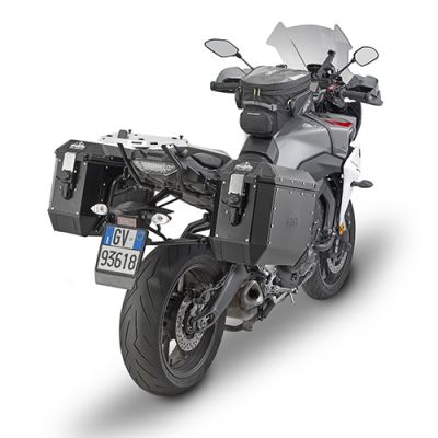 Coppia Valigie Laterali GIVI ALA36BPACK2 Trekker Alaska 36 Litri Nero