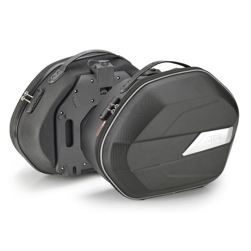 Coppia Borse Laterali Semirigide GIVI WL900B Monokey 25 Litri