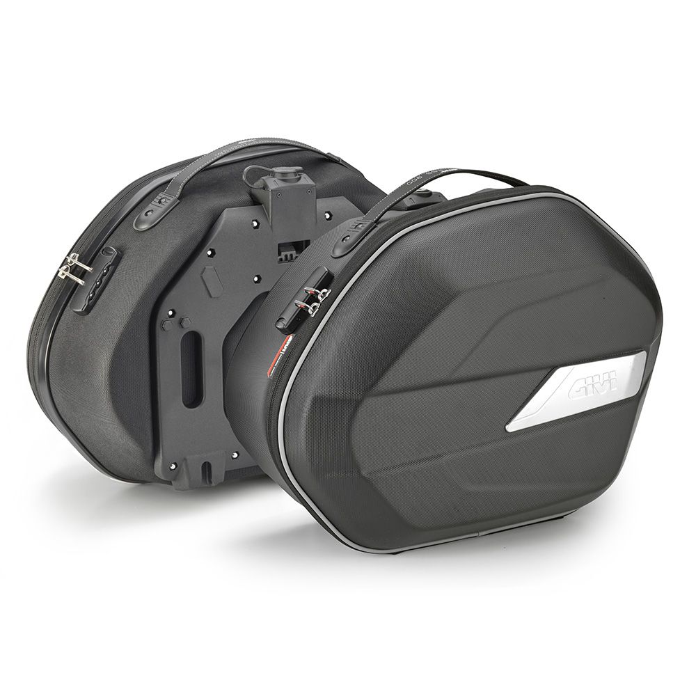 Coppia Borse Laterali Semirigide GIVI WL900B Monokey 25 Litri