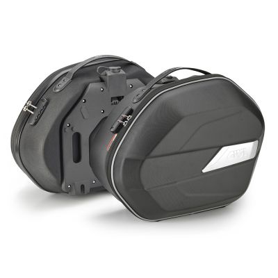 Coppia Borse Laterali Semirigide GIVI WL900B Monokey 25 Litri