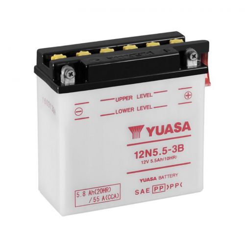 Yuasa Batteria 12N5.5-3B 12 Volt 5.8 Ampere pre attivata sigillata