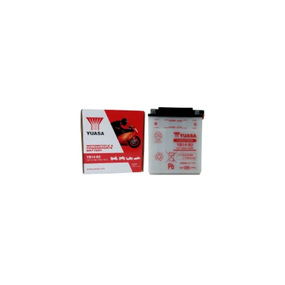 Yuasa Batteria Yumicron YB14-B2 12 Volt 14.7 Ampere pre attivata sigillata