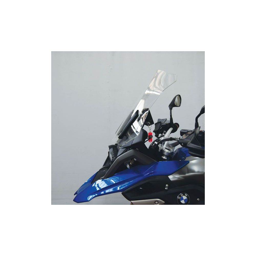 ISOTTA Parabrezza Alto Trasparente per BMW R 1200 GS 2013 / 2018 - R 1250 GS 2019 / 2023