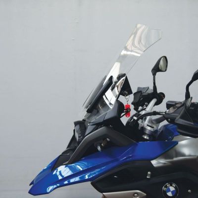 ISOTTA Parabrezza Alto Trasparente per BMW R 1200 GS 2013 / 2018 - R 1250 GS 2019 / 2023