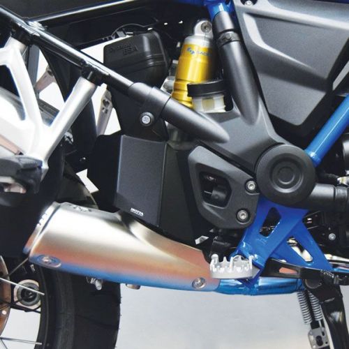 ISOTTA Spoiler deflettore di calore nero per BMW R 1200 GS 2017 / 2018 - R 1250 GS 2019 / 2023