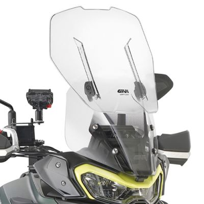 GIVI Cupolino scorrevole AIRFLOW Trasparente per BENELLI TRK 702 - TRK 702 X 2023 2024