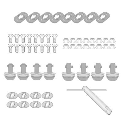 Kit GIVI 11RKIT Rapid Release per Telaietti BMW R 1200 - 1250 GS