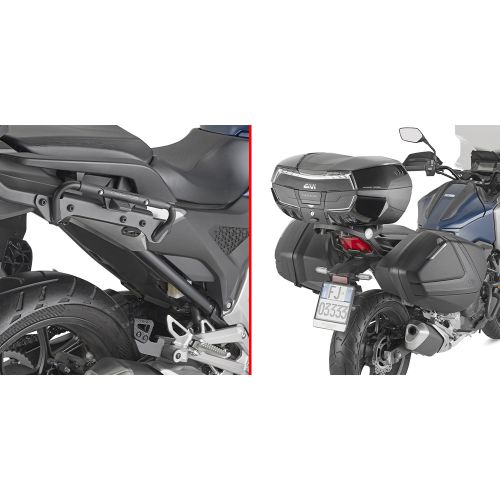 GIVI Portavaligie laterale per valigie MONOKEY TECH 3 per HONDA NC 750 X 2021 / 2026