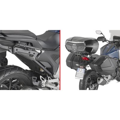 GIVI Portavaligie laterale per valigie MONOKEY TECH 3 per HONDA NC 750 X 2021 / 2026