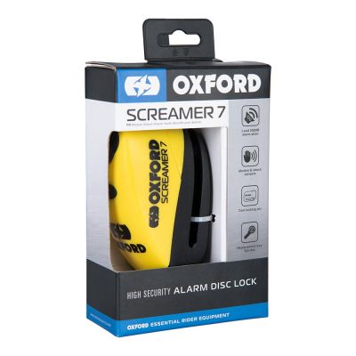 Bloccadisco con allarme Oxford Screamer 7