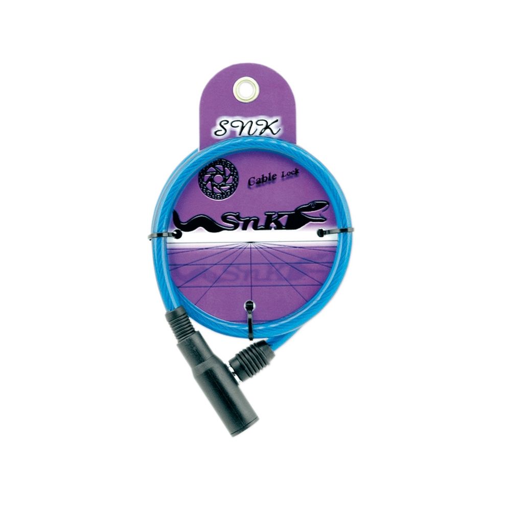 V BIKE SNAKE Lucchetto con cavo in acciaio Ø6mm lunghezza 60 cm per bicicletta