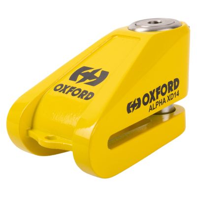 Bloccadisco OXFORD Alpha XD14 Ø14mm giallo