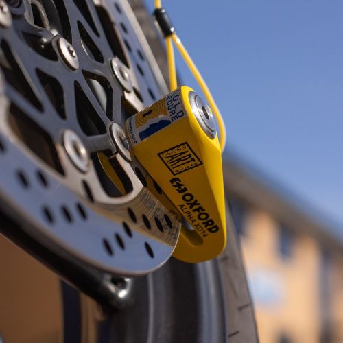 Bloccadisco OXFORD Alpha XD14 Ø14mm giallo