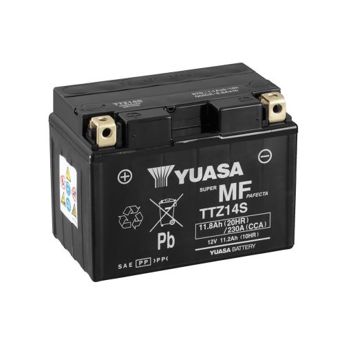 YUASA BATTERIA TTZ14S 12 Volt 11,8 Ampere Senza manutenzione