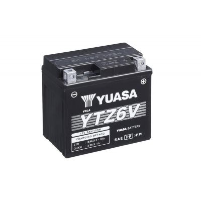YUASA BATTERIA YTZ6V 12 Volt 5.3 Ampere Senza manutenzione
