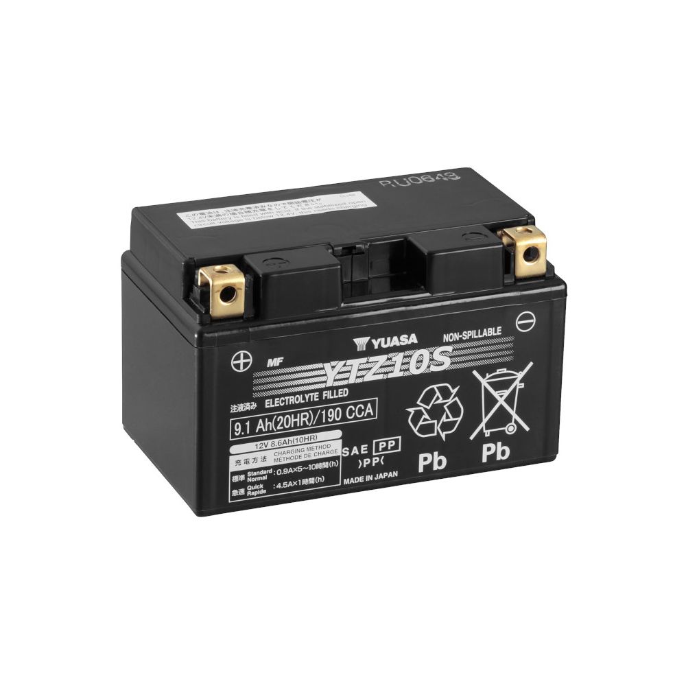 YUASA BATTERIA YTZ10S-BS 12 Volt 9.1 Ampere Senza manutenzione