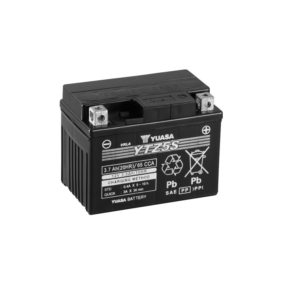 YUASA BATTERIA YTZ5S 12 Volt 3.7 Ampere Senza manutenzione