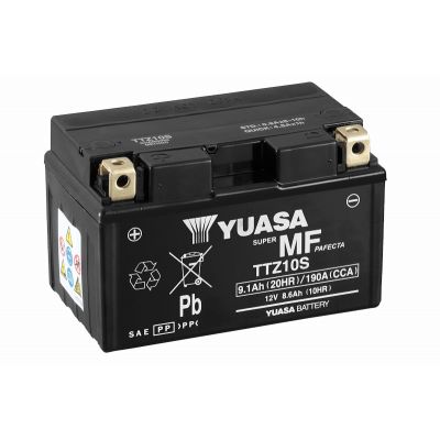 YUASA BATTERIA TTZ10S 12 Volt 9.1 Ampere Senza manutenzione
