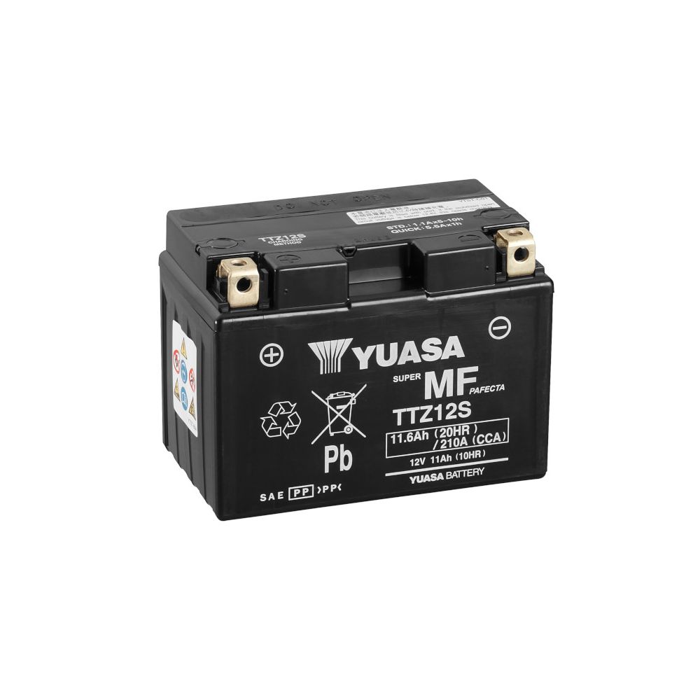 YUASA BATTERIA TTZ12S 12 Volt 11.6 Ampere Senza manutenzione