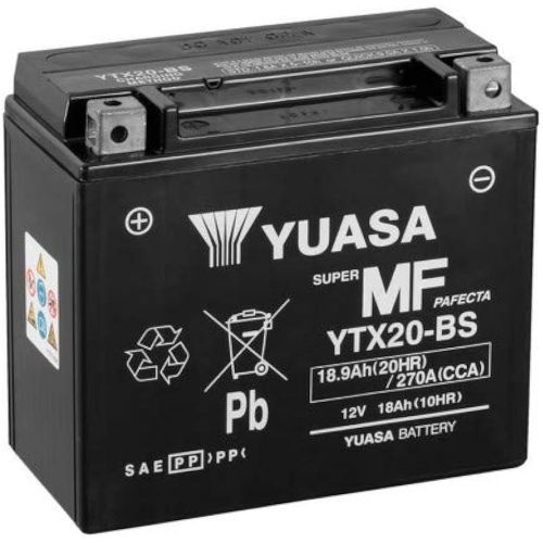 YUASA BATTERIA YTX20-BS 12 Volt 18.9 Ampere Senza manutenzione