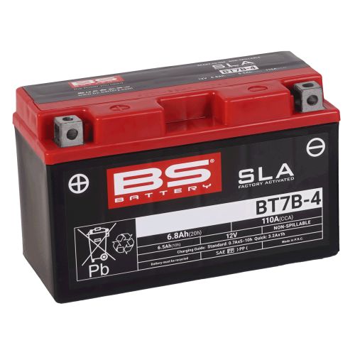 BS Battery Batteria SLA BT7B-4