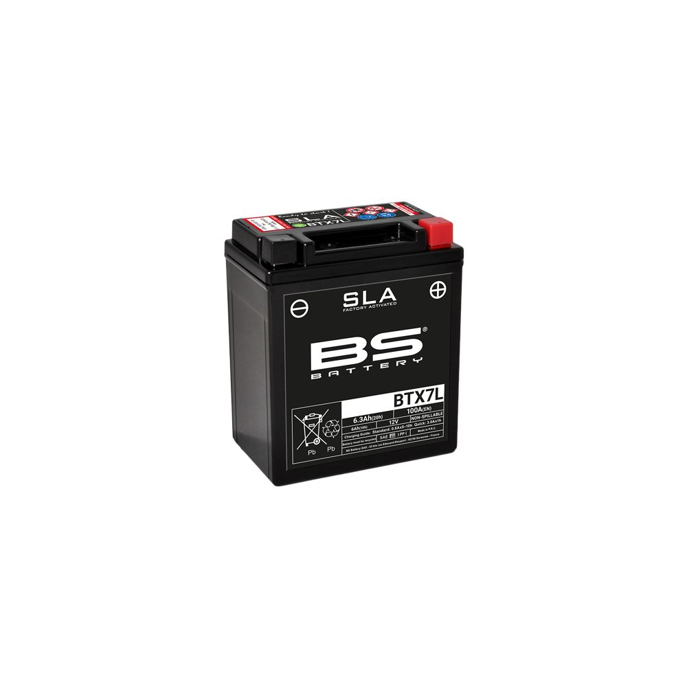 BS Battery Batteria SLA BTX7L