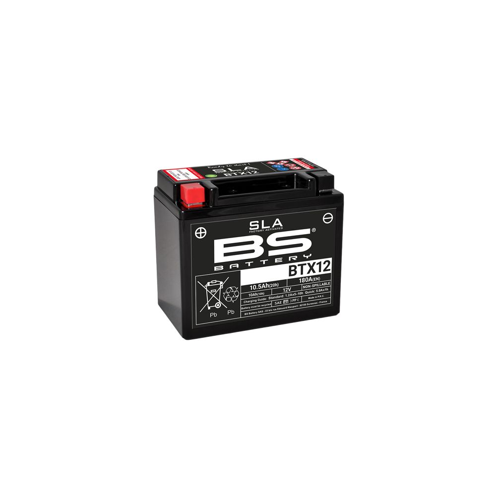 BS Battery Batteria SLA BTX12