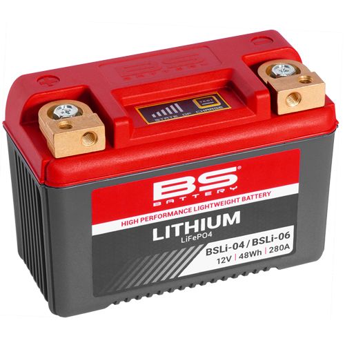 BS BATTERY Batteria al Litio BSLi-04/06