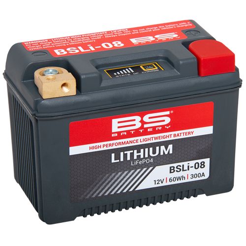 BS BATTERY Batteria al Litio BSLi-08