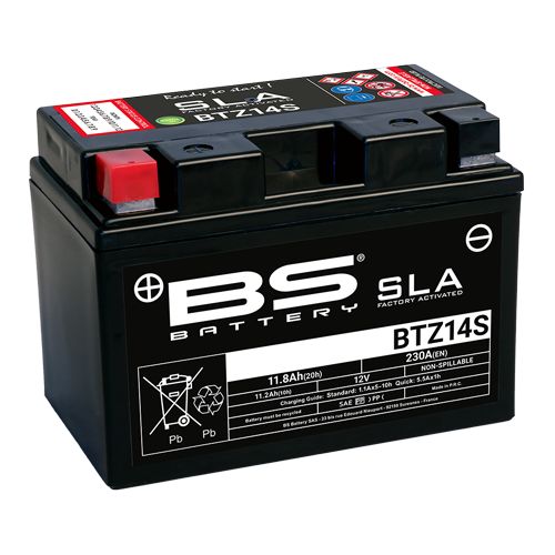 BS Battery Batteria SLA BTZ14S