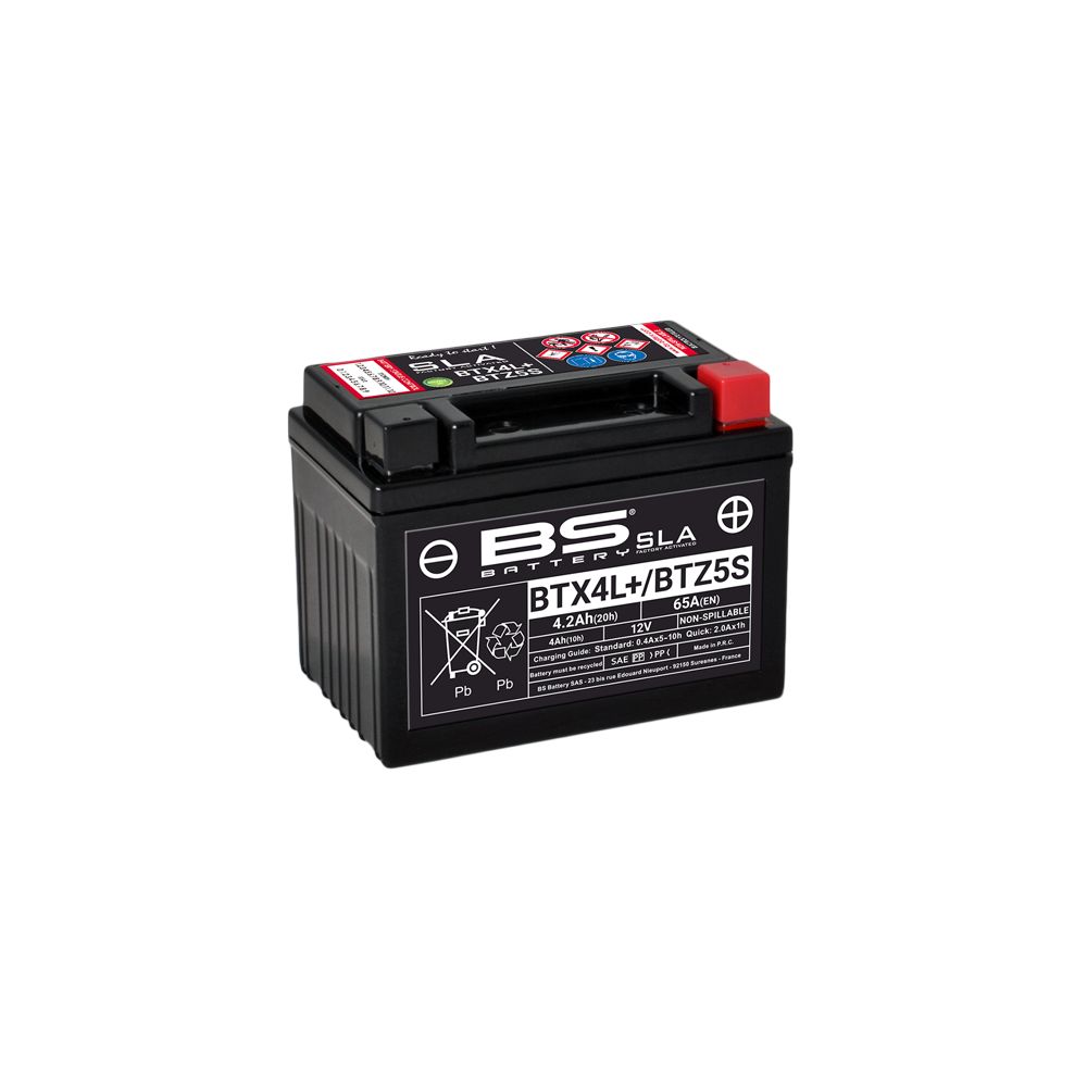 BS Battery Batteria SLA BTX4L+ / BTZ5S