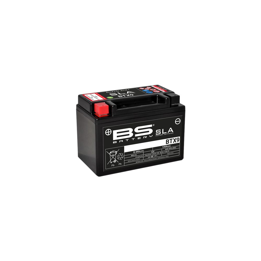 BS Battery Batteria SLA BTX9