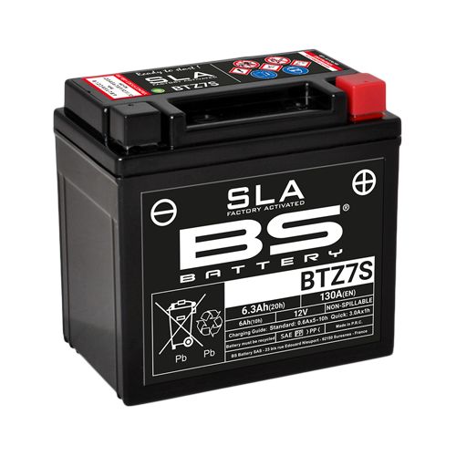 BS Battery Batteria SLA BTZ7S