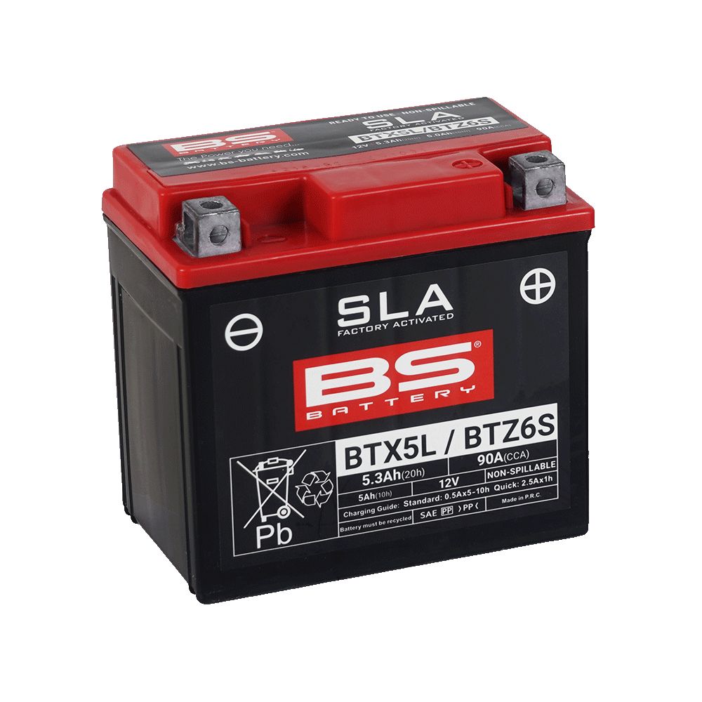 BS Battery Batteria SLA BTX5L / BTZ6S