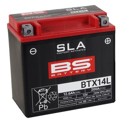 BS Battery Batteria SLA BTX14L