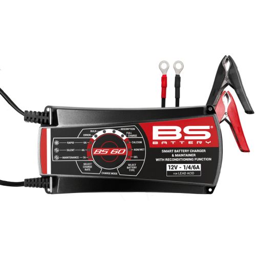 Carica batteria intelligente Pro BS Battery BS 60 12V - 1/4/6A