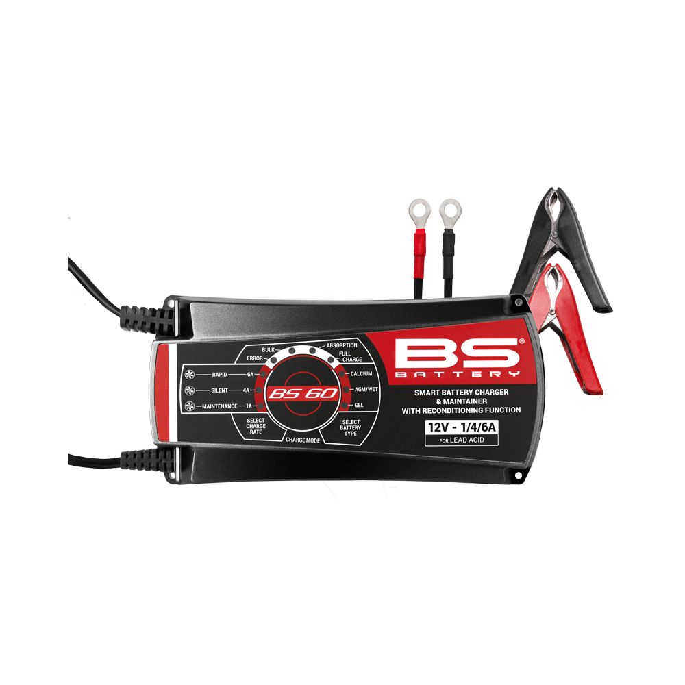 Carica batteria intelligente Pro BS Battery BS 60 12V - 1/4/6A