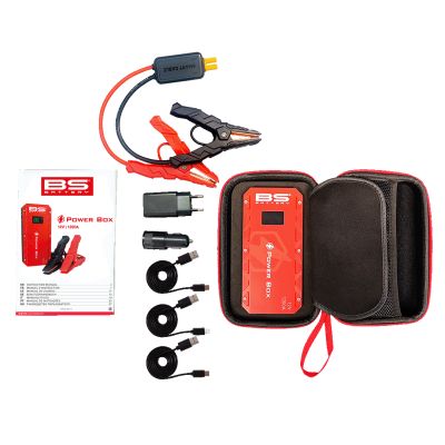 BS BATTERY BOOSTER POWER BOX PB-02 Avviatore di emergenza da 12 Volt 1200 Ampere