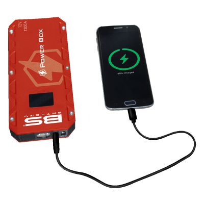 BS BATTERY BOOSTER POWER BOX PB-02 Avviatore di emergenza da 12 Volt 1200 Ampere