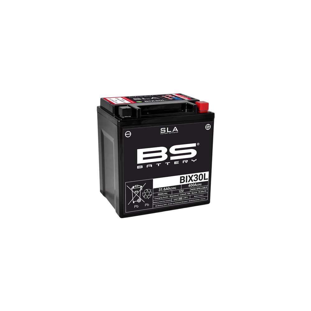 BS Battery Batteria SLA BIX30L