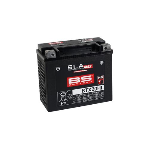BS Battery Batteria SLA MAX BTX20HL